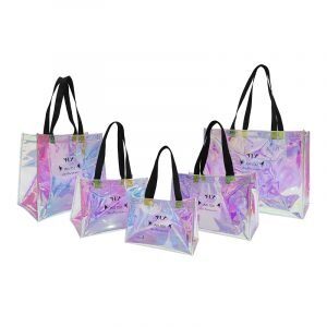 bolsas de compras transparentes personalizadas