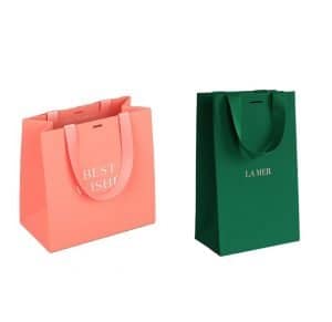 custom paper shopping bags wholesale