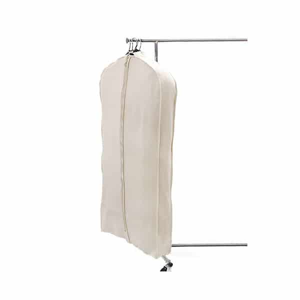 eco friendly canvas cotton garment suit cover