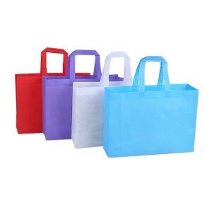 plain reusable shopping bags
