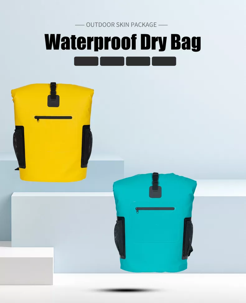 bolsa seca impermeable flotante deportiva de viaje ligera con logotipo
